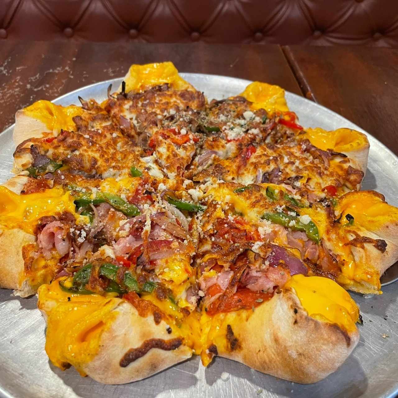 Pizza volcanica 