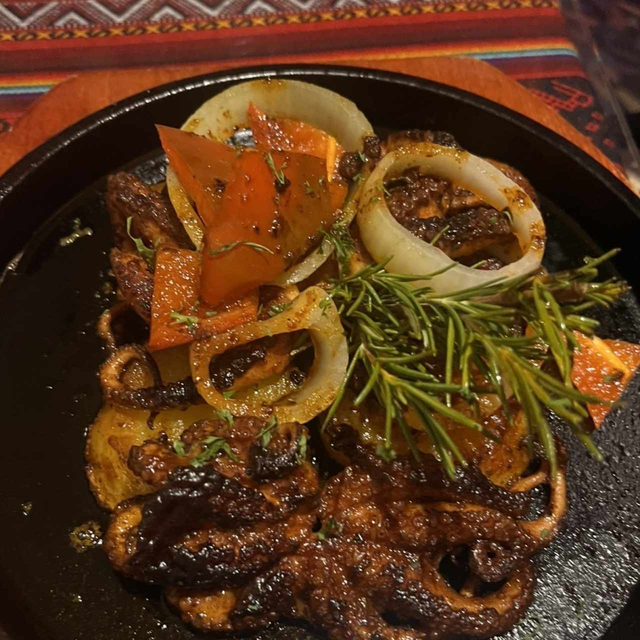 Entradas - Pulpo al Carbón