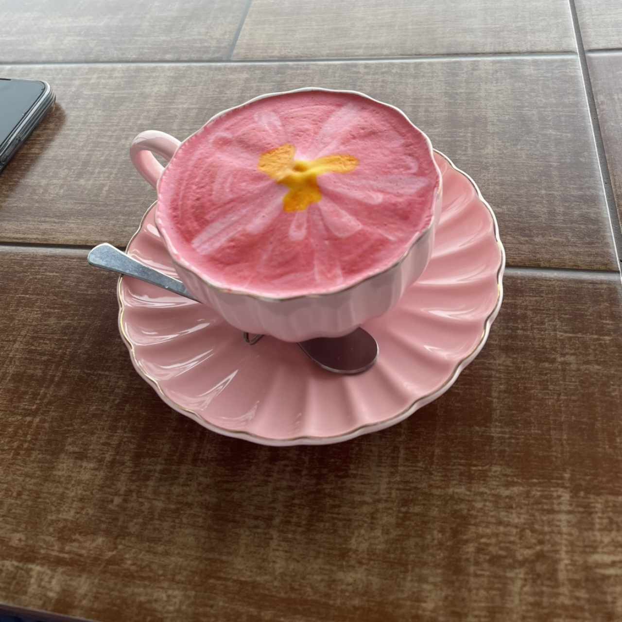 Capuccino rosado