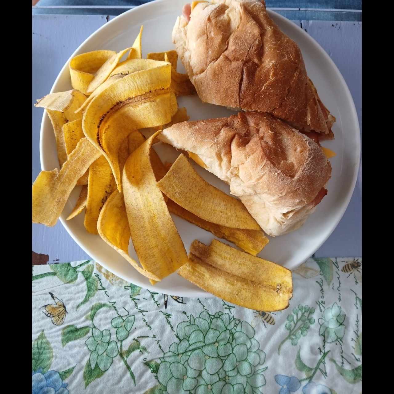 Emparedado de Jamón ahumado 