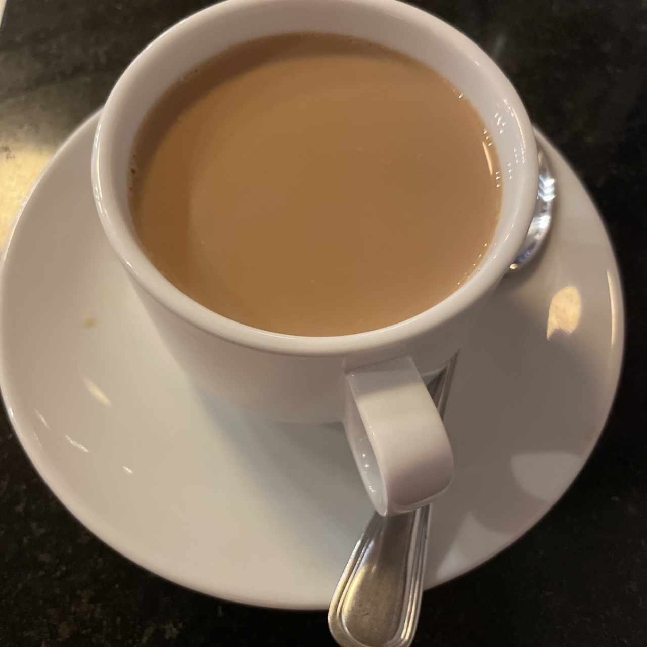 Cafe con leche ( desayuno)