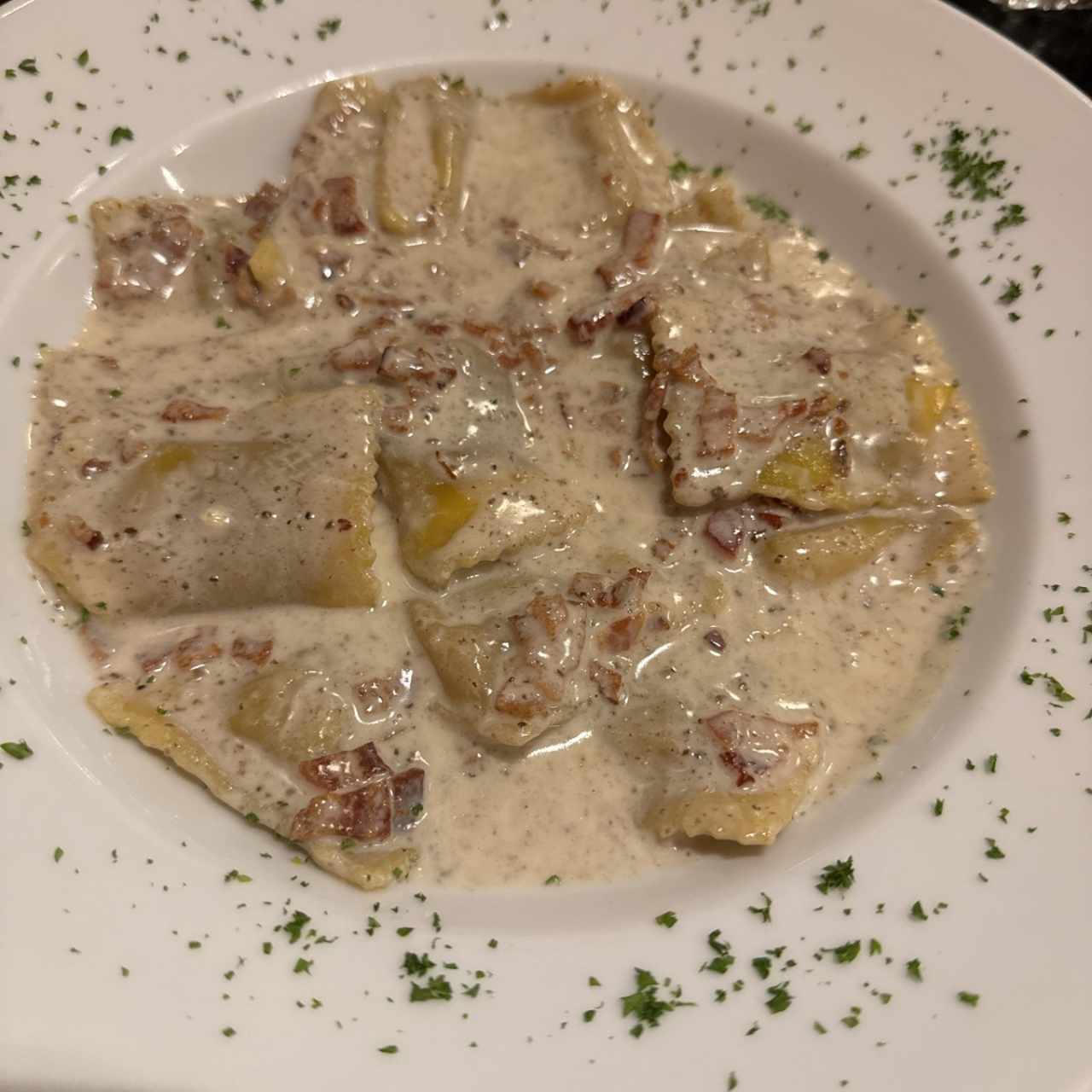 Ravioli 4 formaggi al tartufo