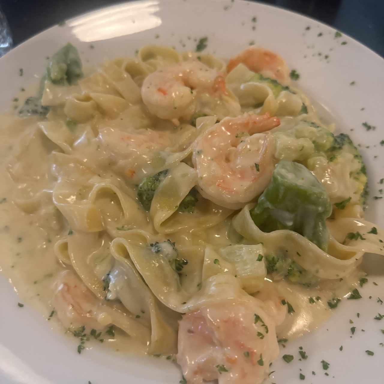 PASTAS - Pasta con camarones