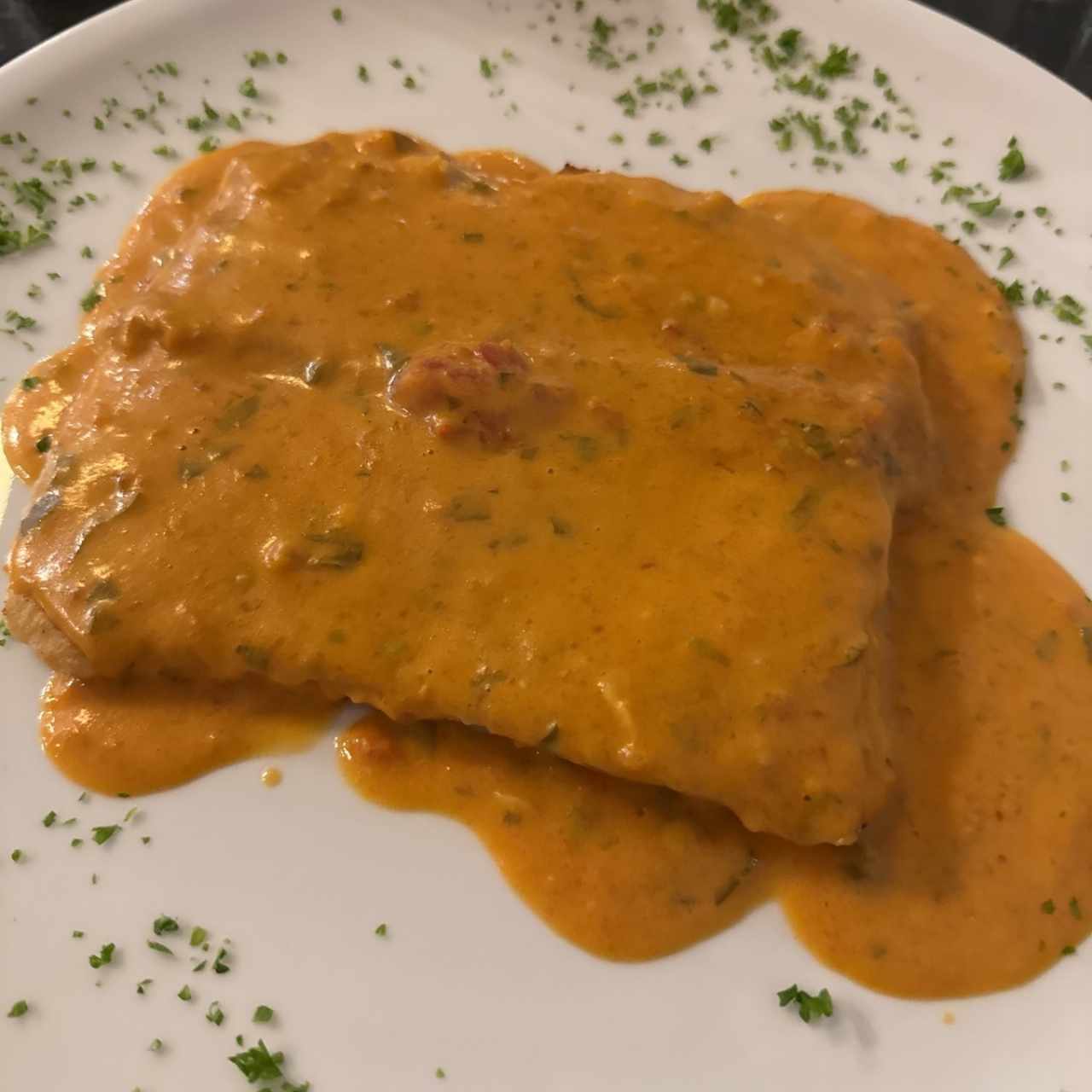 Corvina a la caribeña 