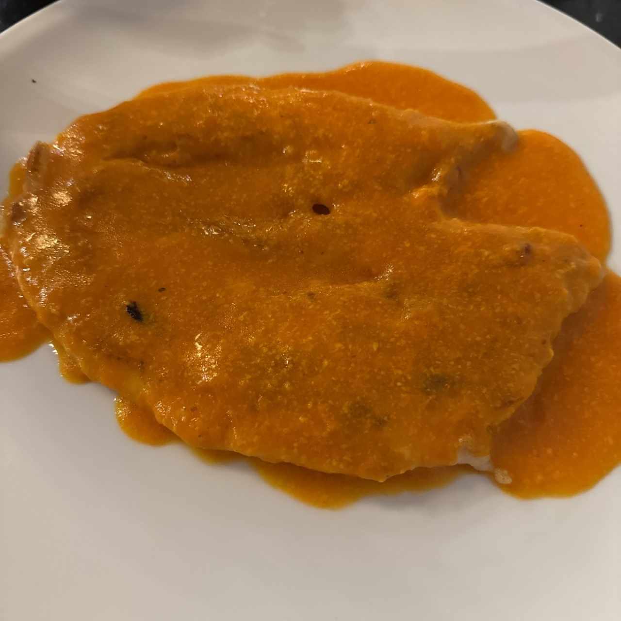 Filete de corvina a ajillo