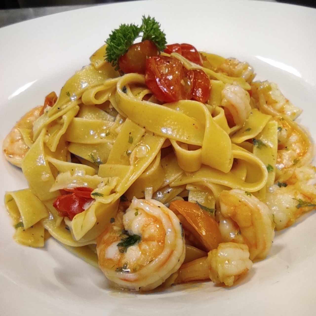 Tagliatelle Sunset
