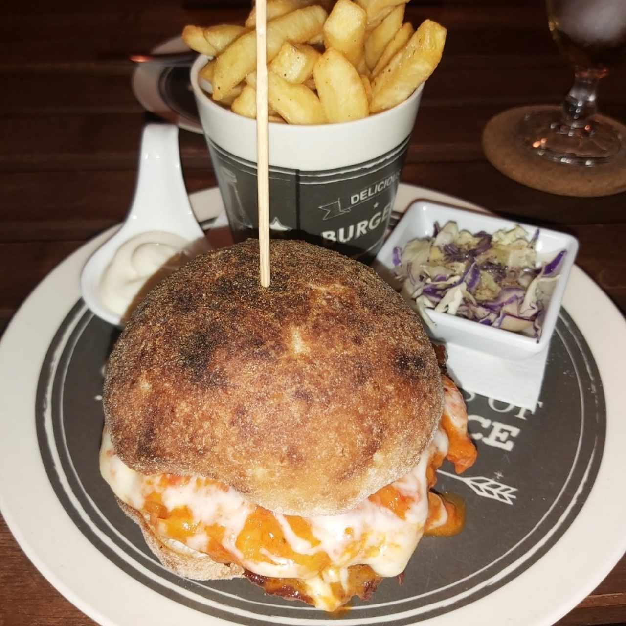 hamburguesa Sunset 
