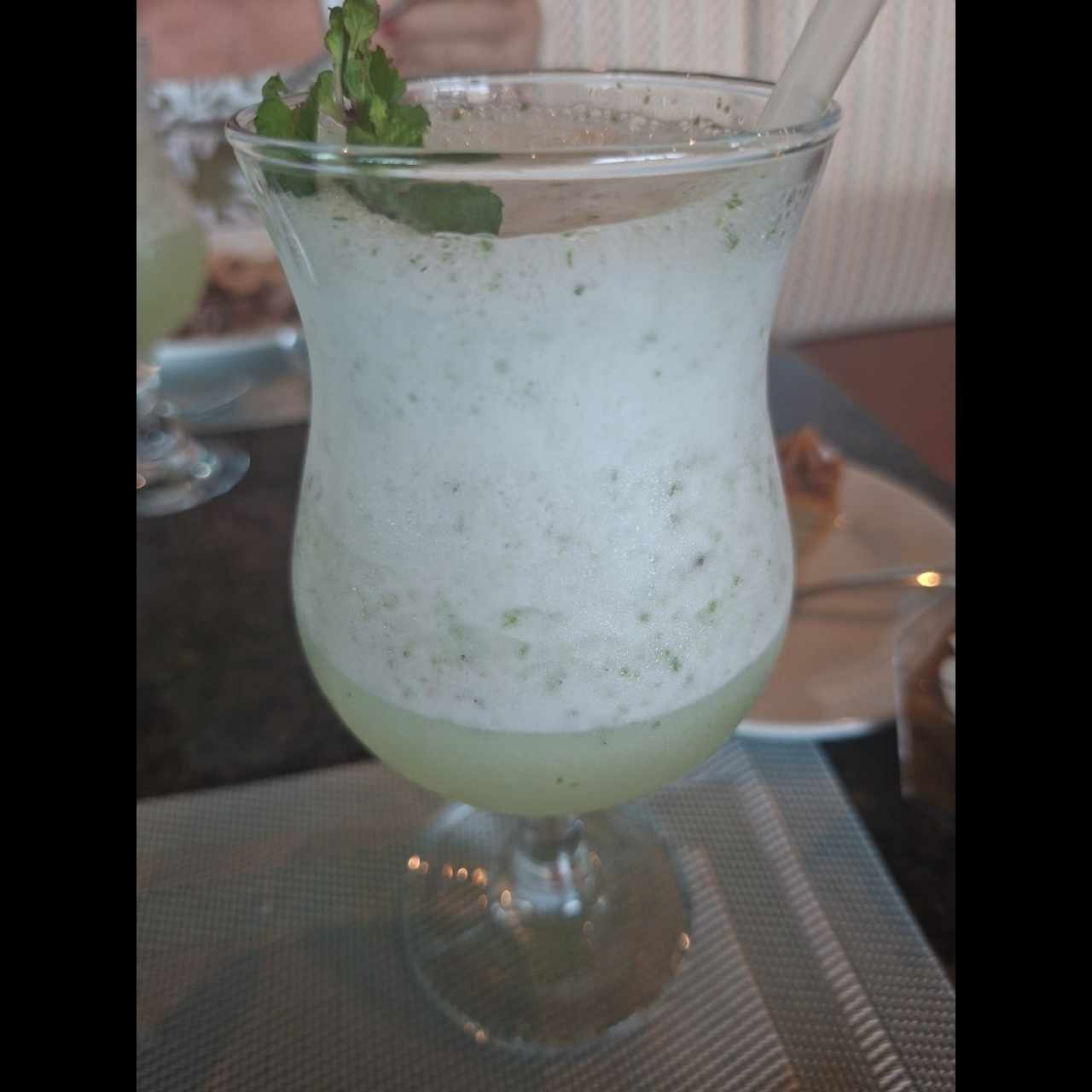 limonada con hierbabuena 