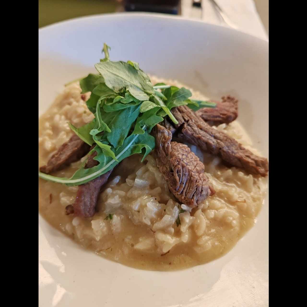 Risotto de ternera 