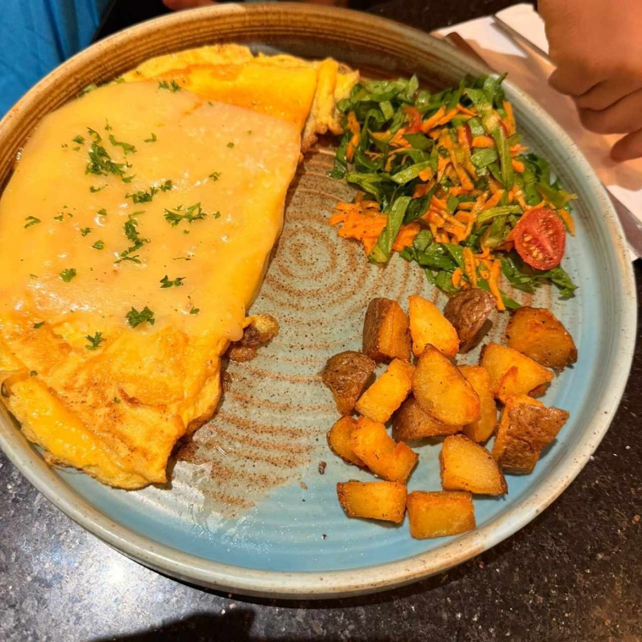 Omelette de Jamón & Queso