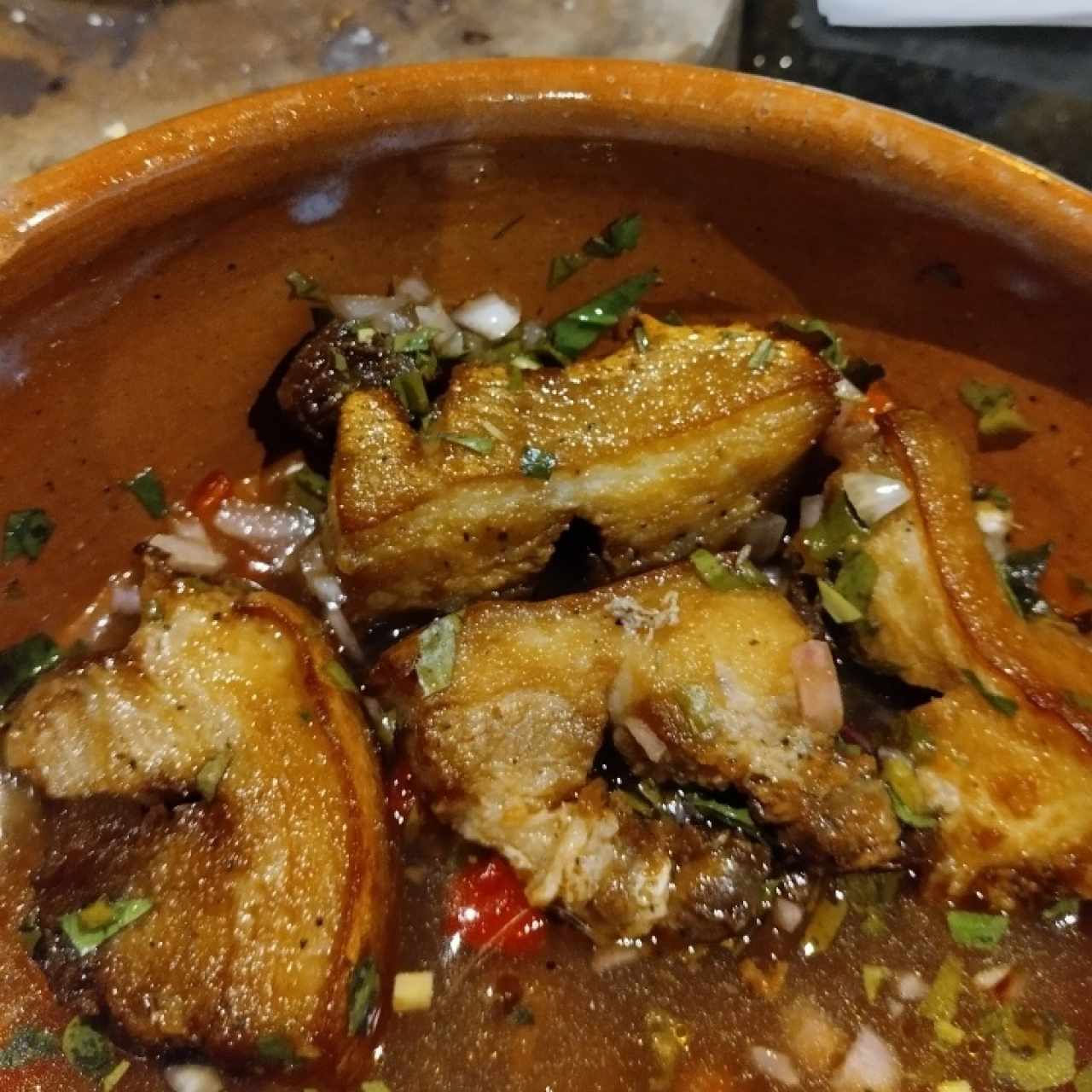 ceviche de chicharrón