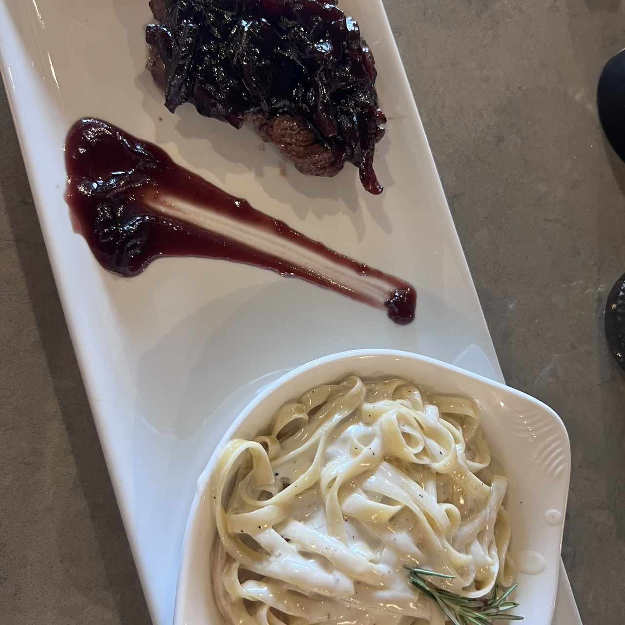 Gorgonzola con lomo 