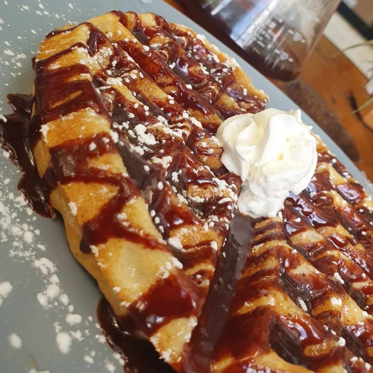 Waffle de Nutella