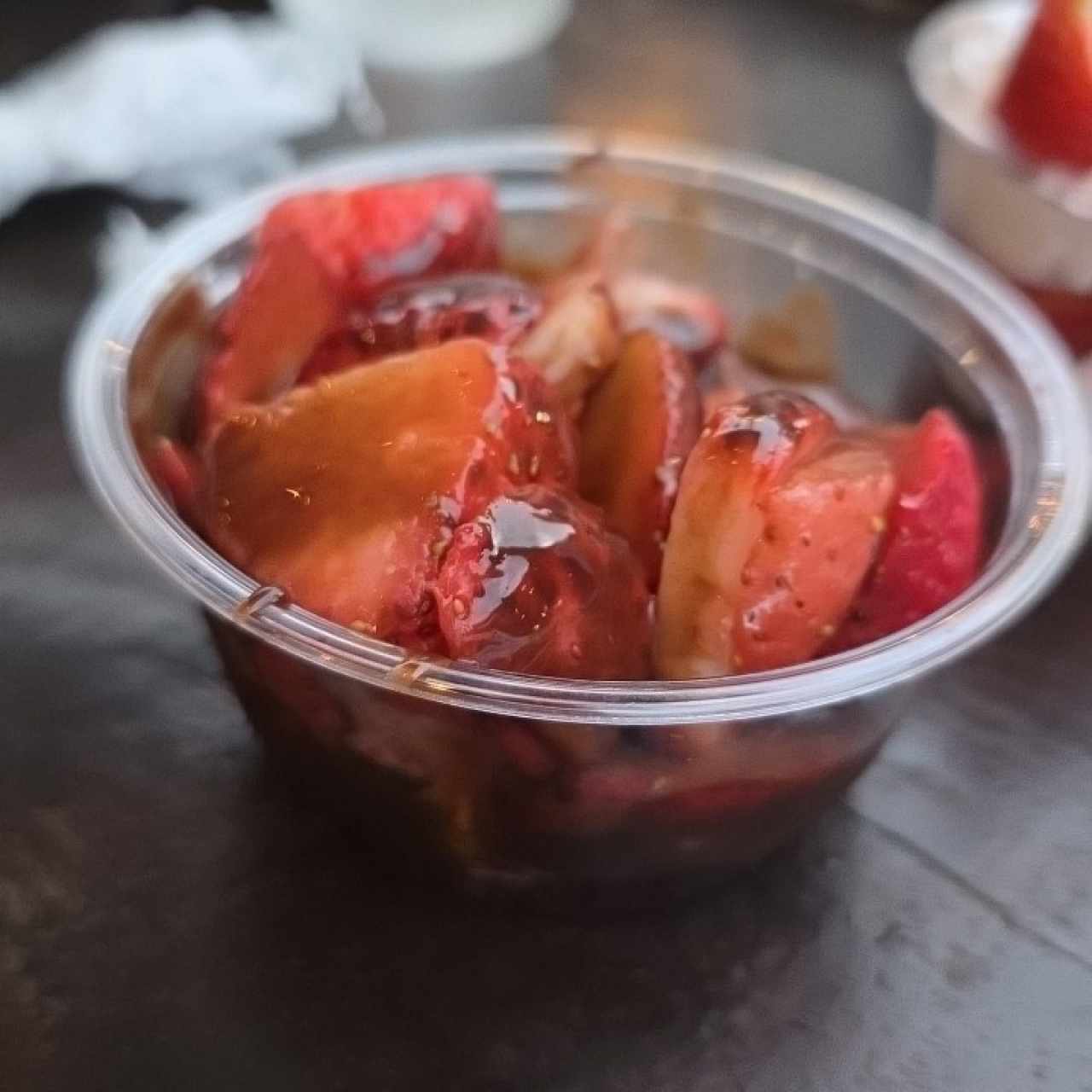 Fresas con chocolate