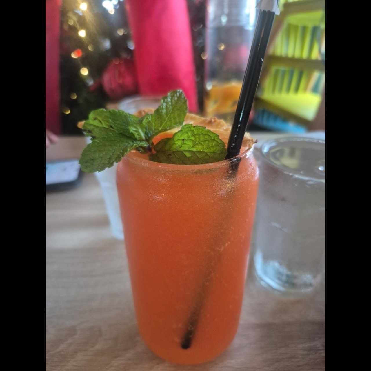 Licuado de papaya