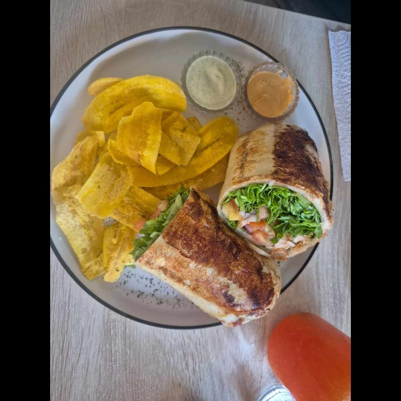 CRUNCHY CHICKEN WRAP