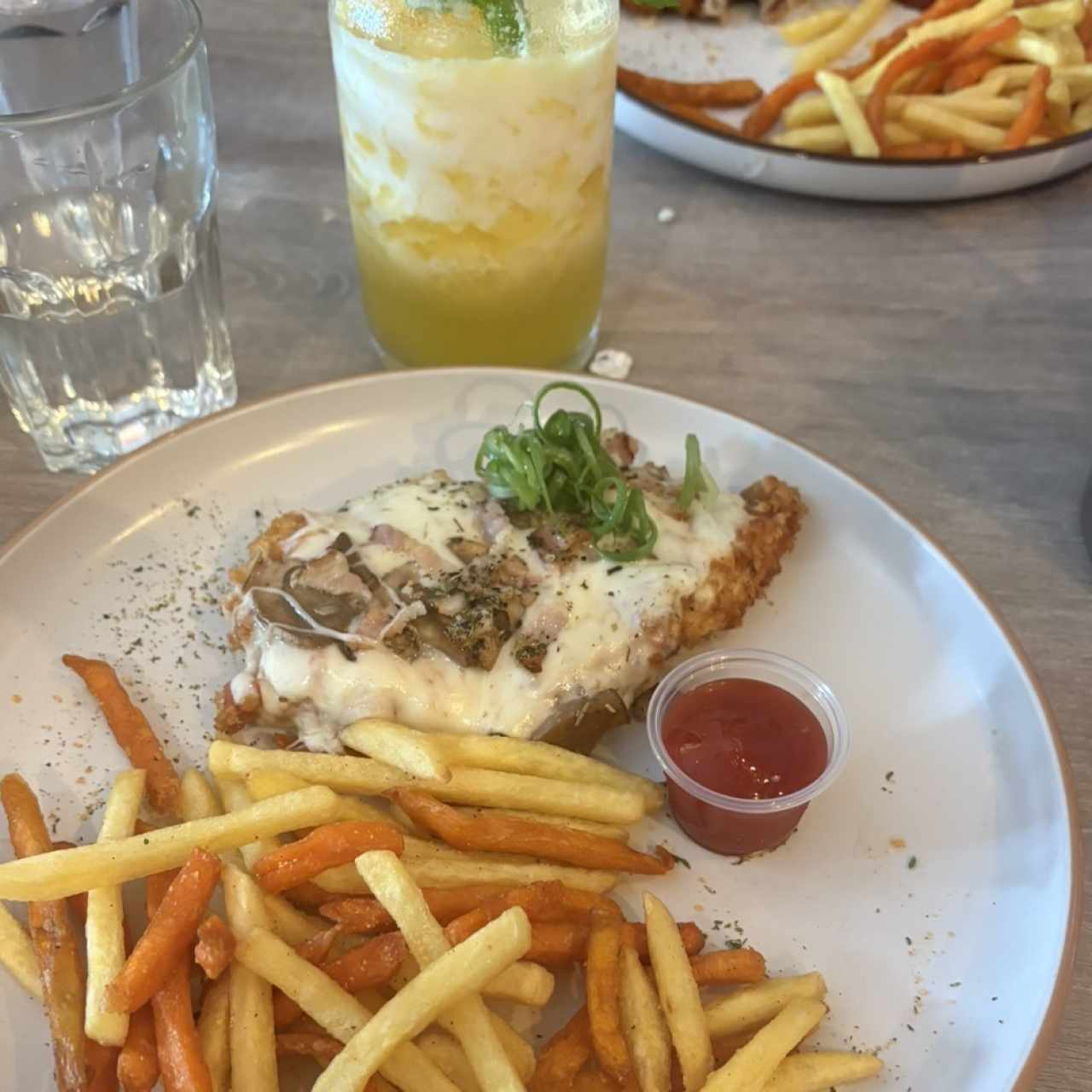 Milanesas - HONGOS Y BACON