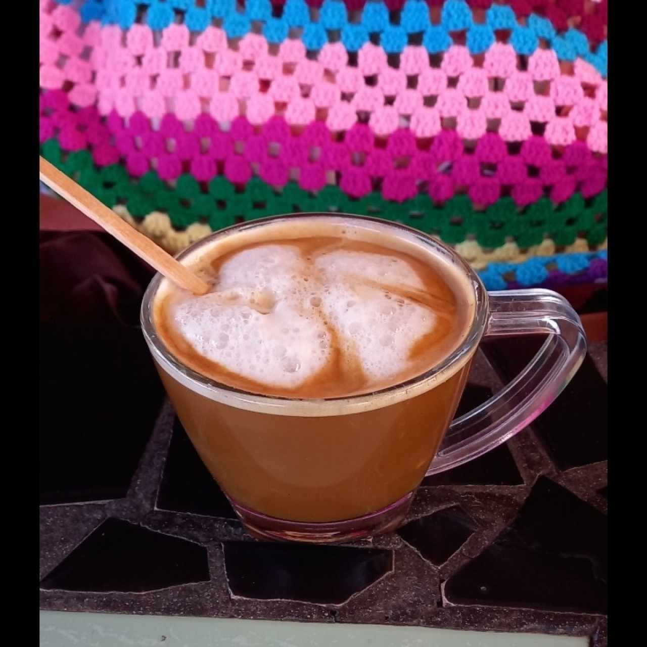 capuccino en leche de almendras