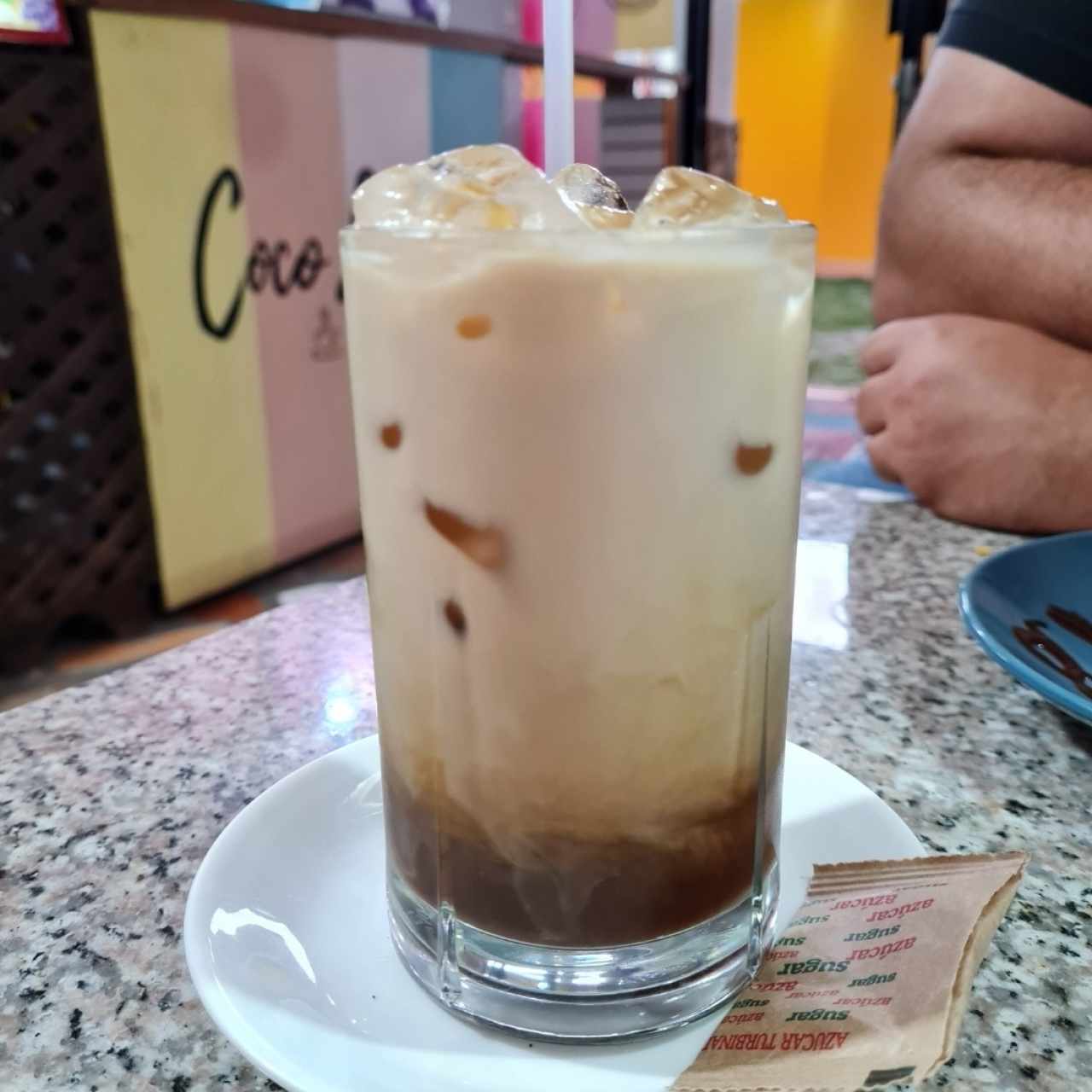 Irish cream iced coffee