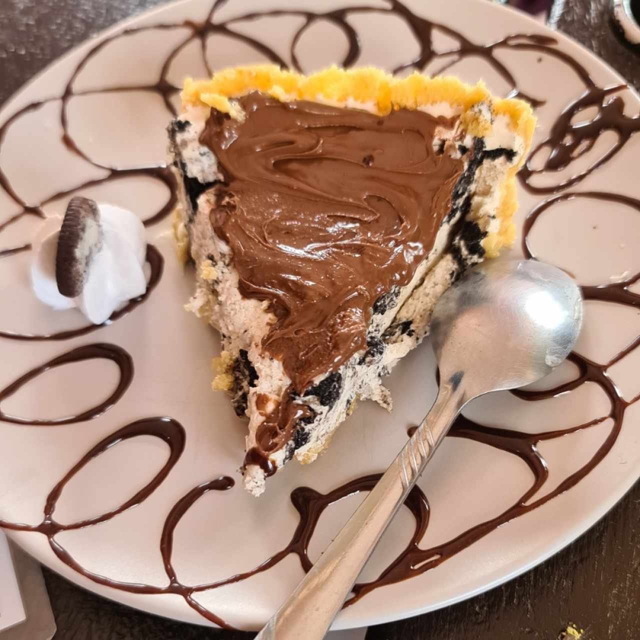 cheesecake de oreo