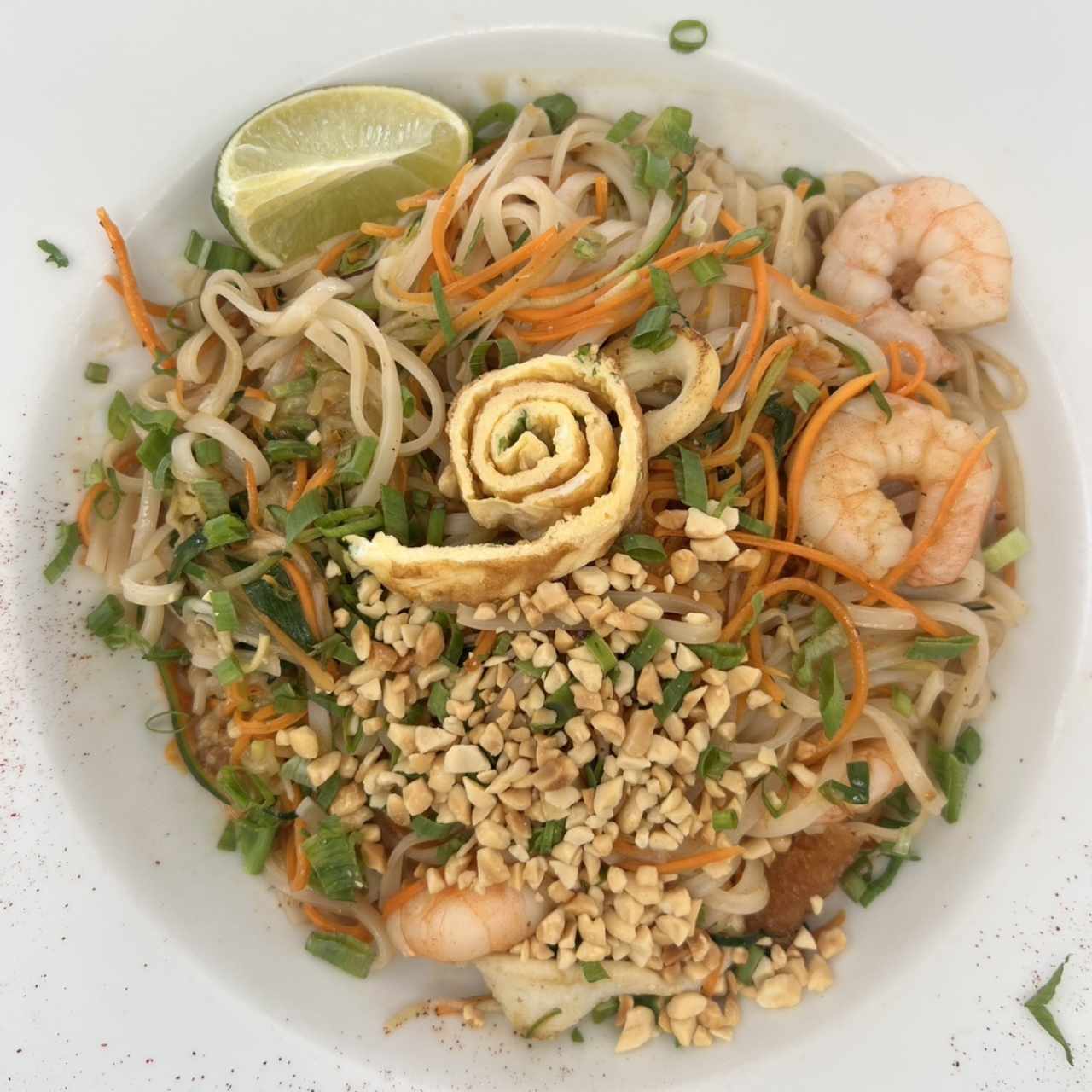 Phad Thai de Mariscos