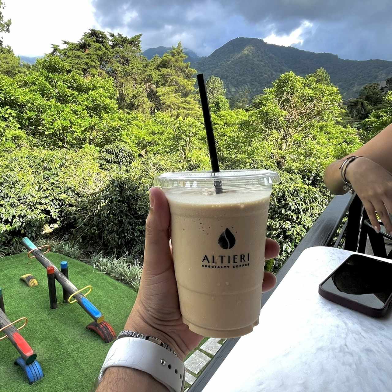 Frappé de café