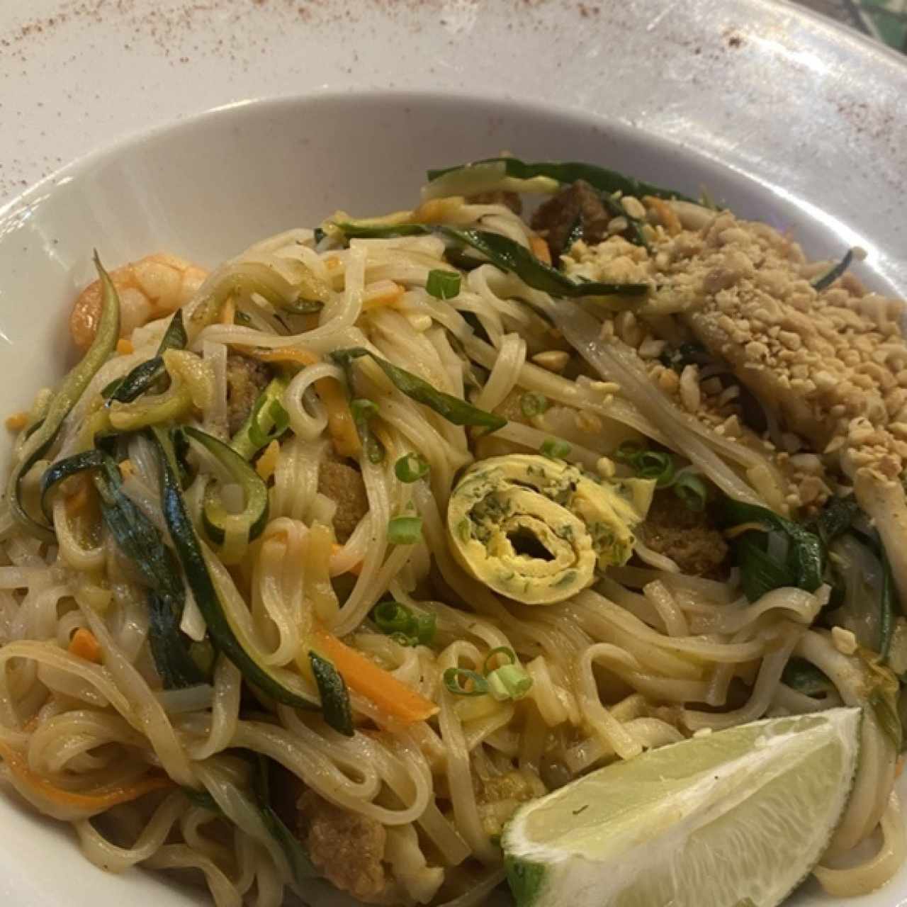 Phad Thai de Mariscos