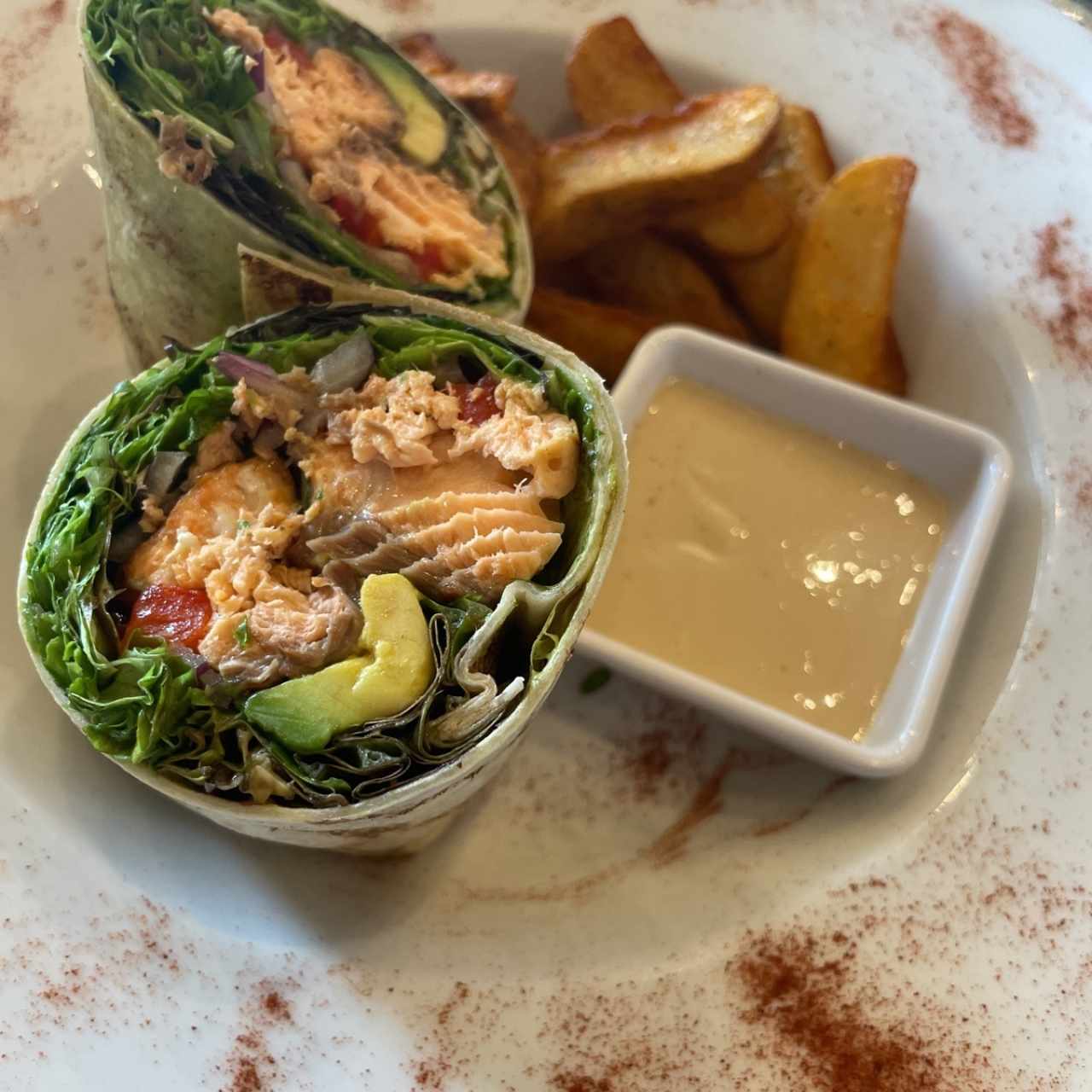 Wrap de salmón 
