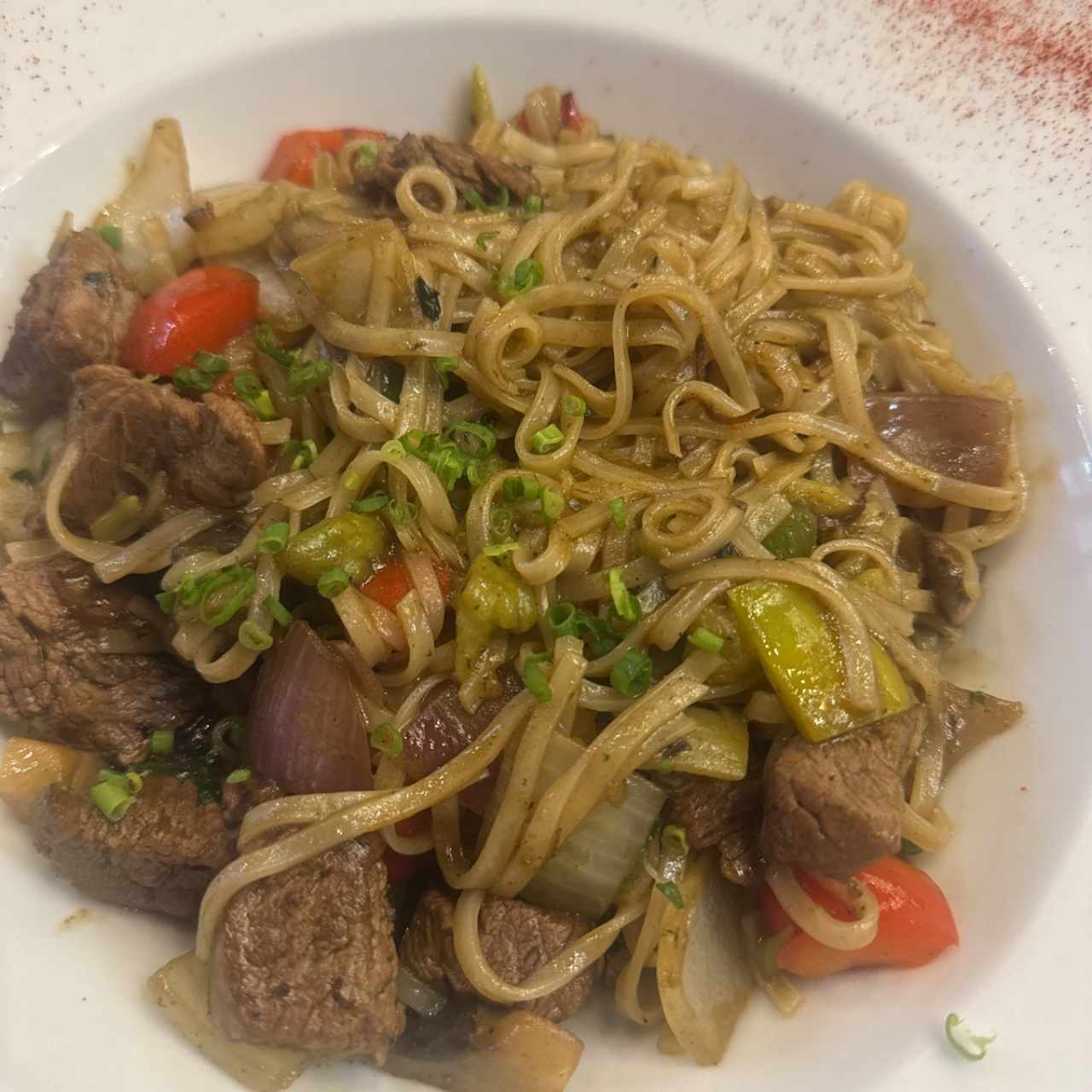 Pad Kee Mao de Carne