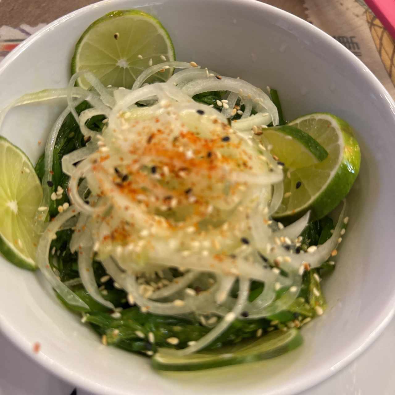 Ensalada de Algas Wakame