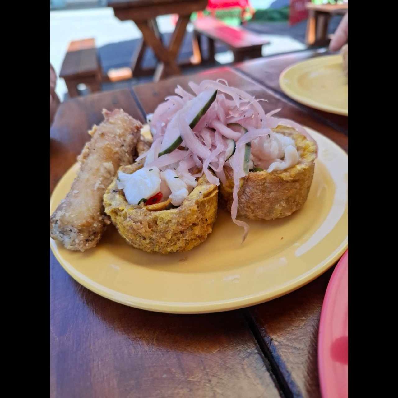 patacones rellenos