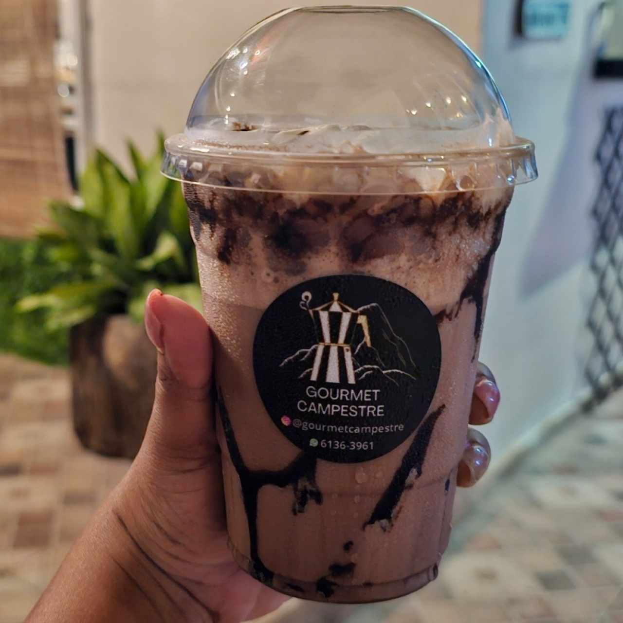 Frappé de doble chocolate