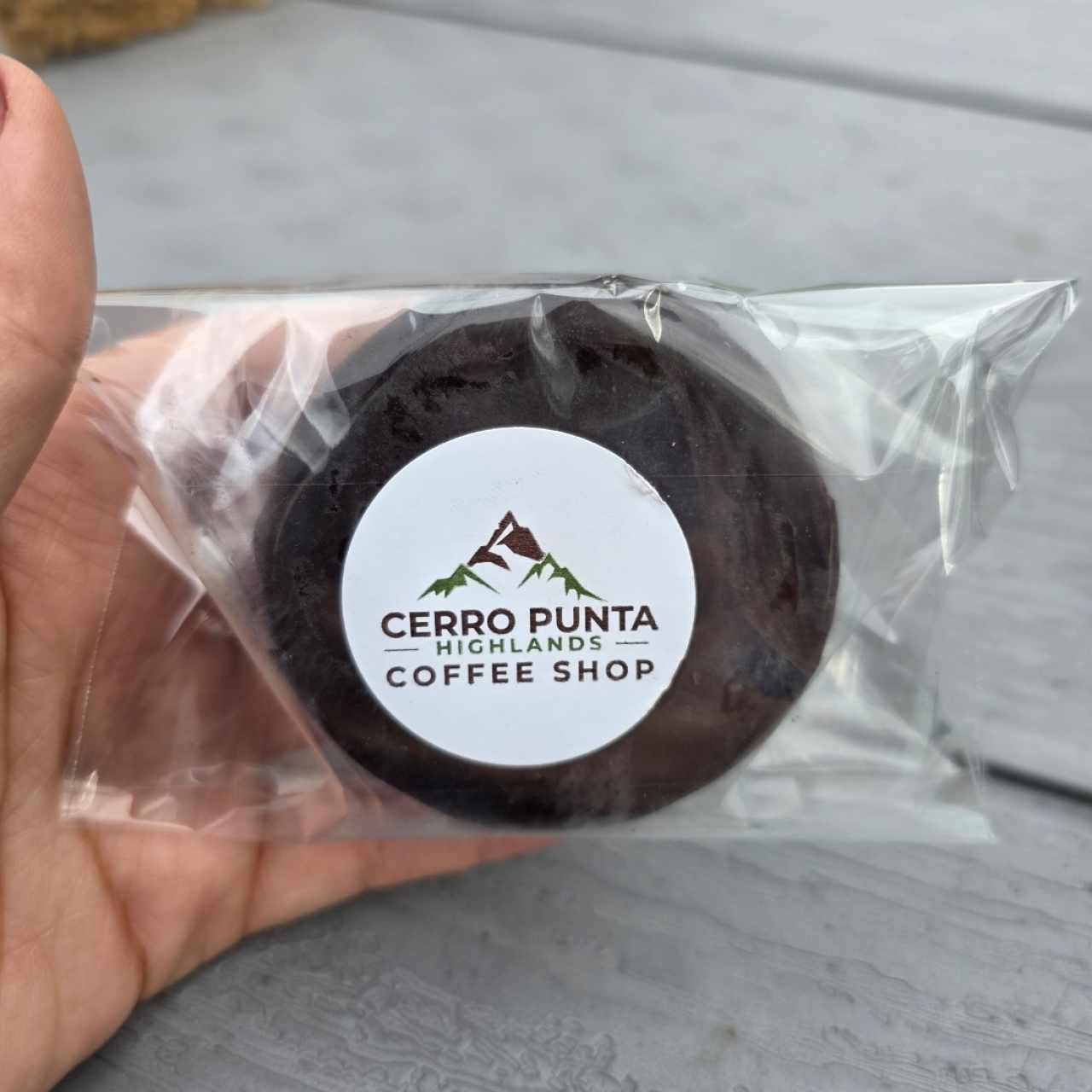 Alfajor de chocolate 