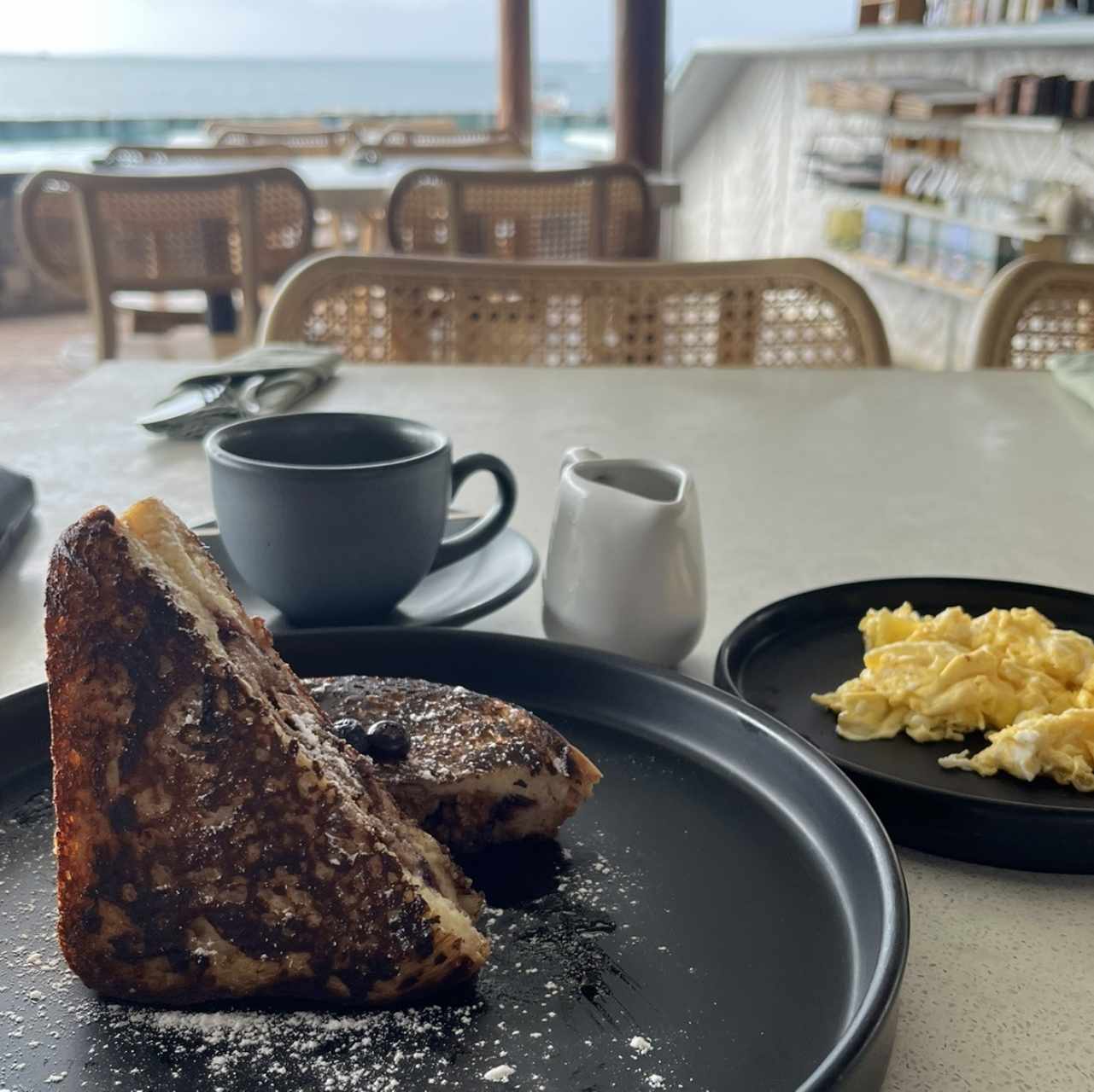 Almond french toast sandwich