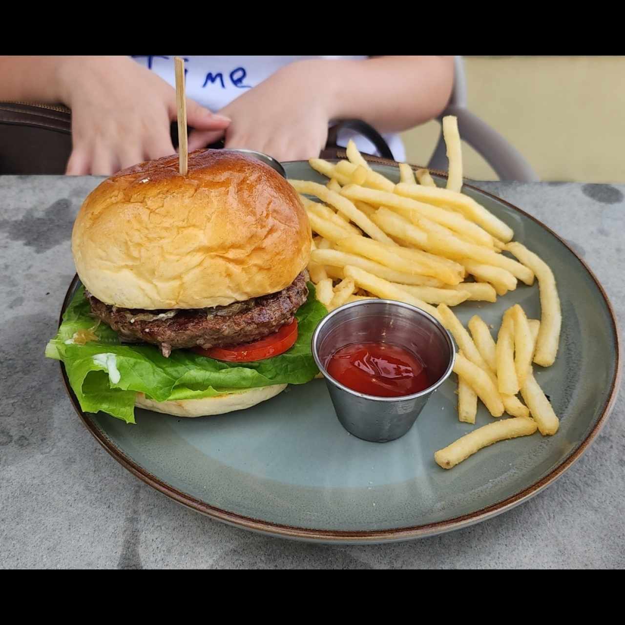 Hamburguesa de carne angus