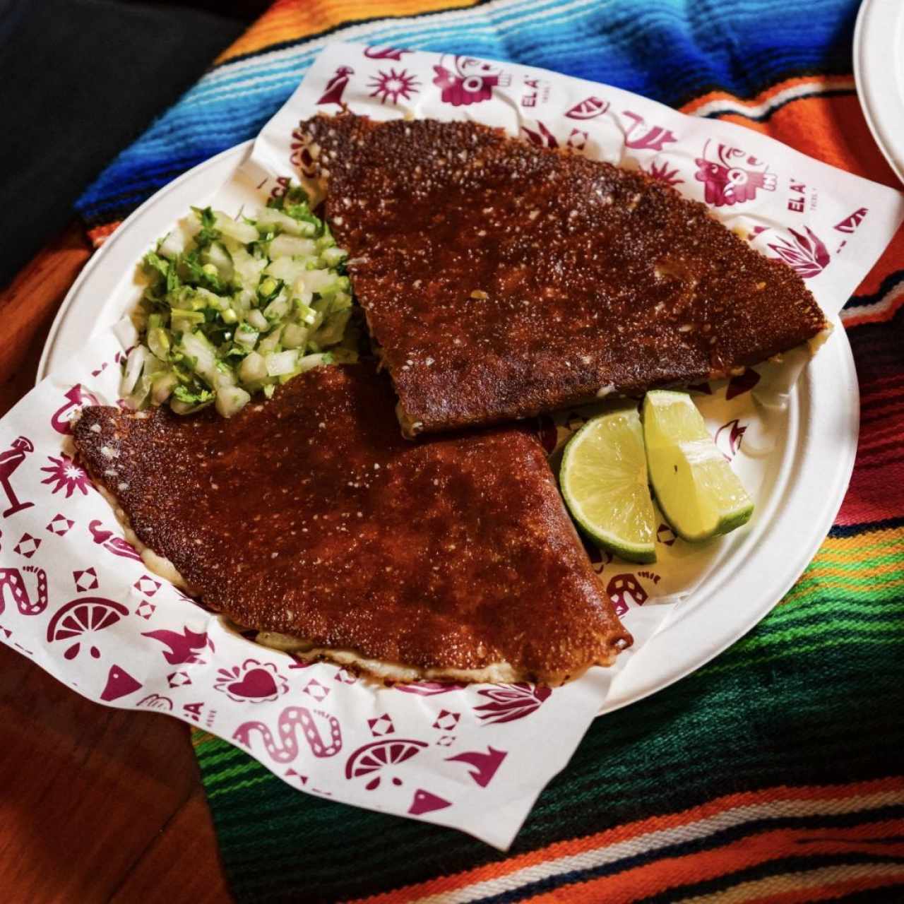 Taco de Costra de Queso