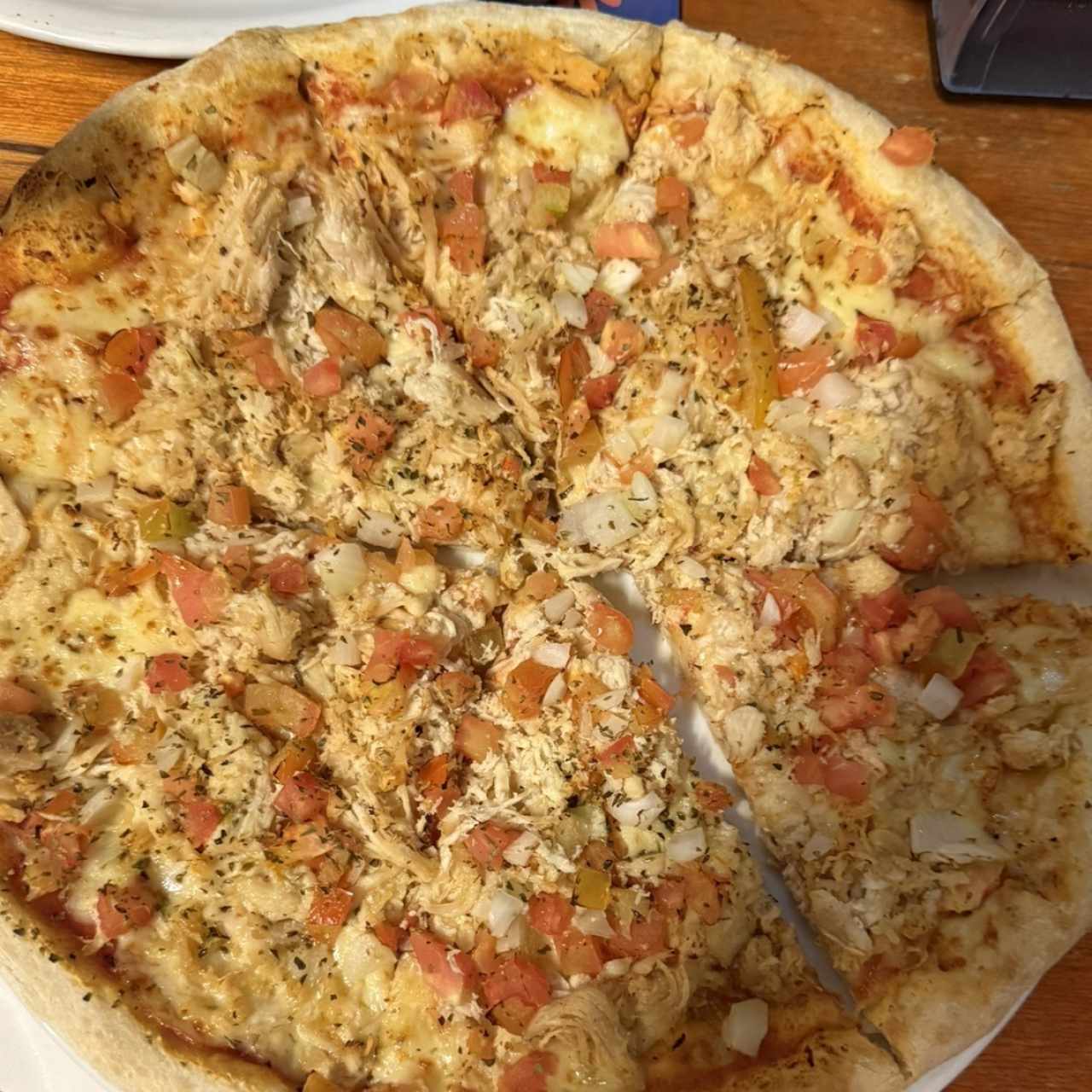 Pizza de pollo especial