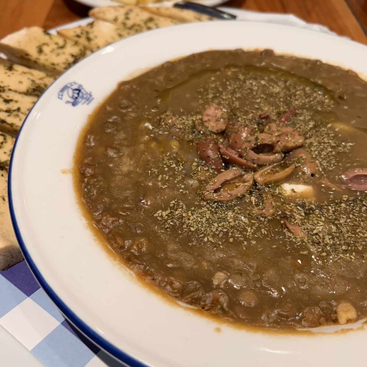 Entradas - Sopa de lentejas