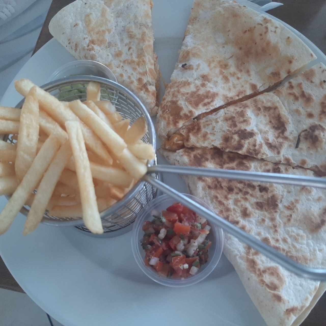 Quesadillas de camarón 