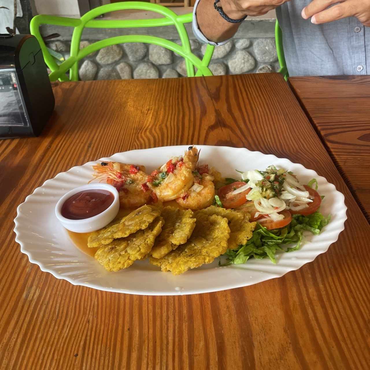 Langostinos al ajillo