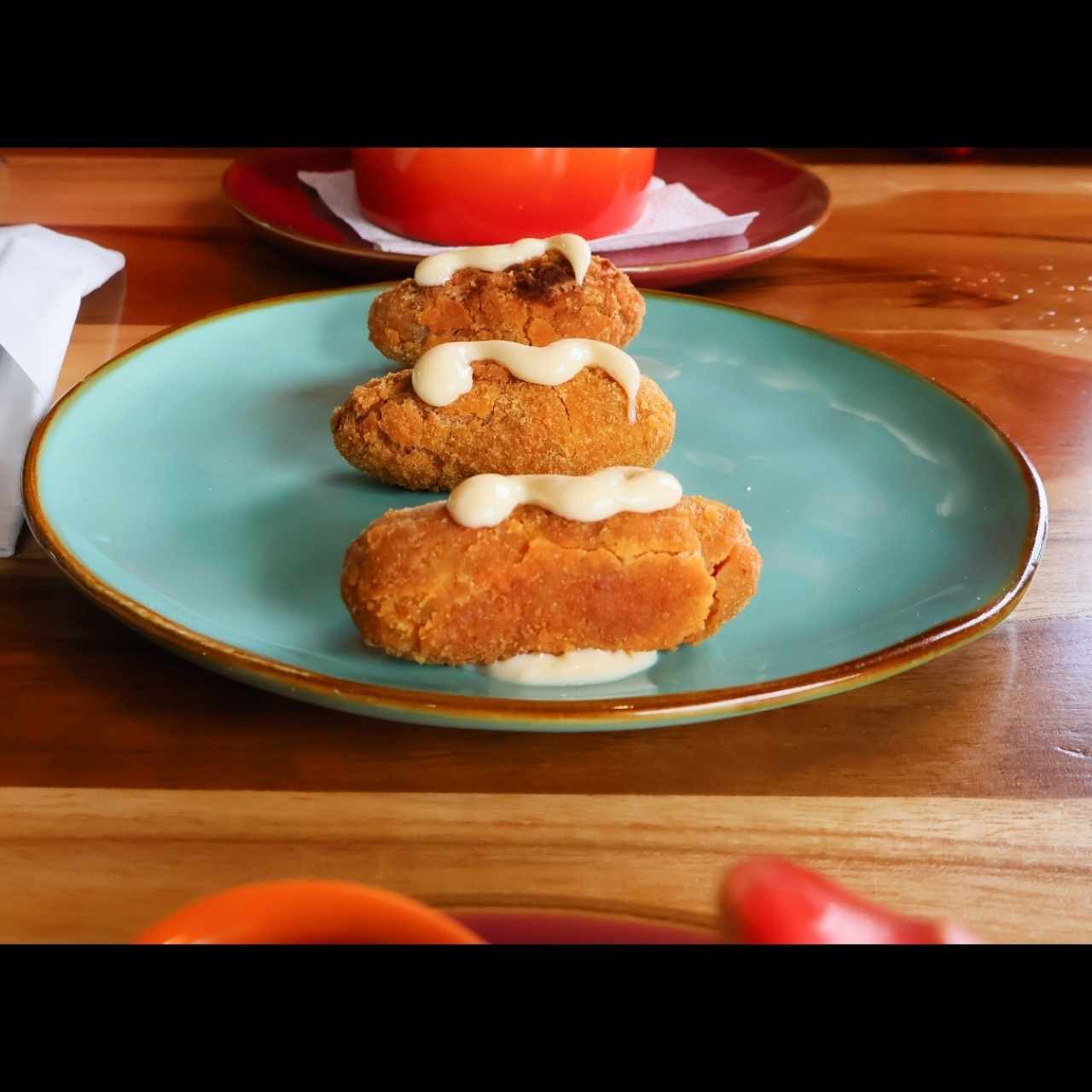Entradas - Croqueta de Chorizo