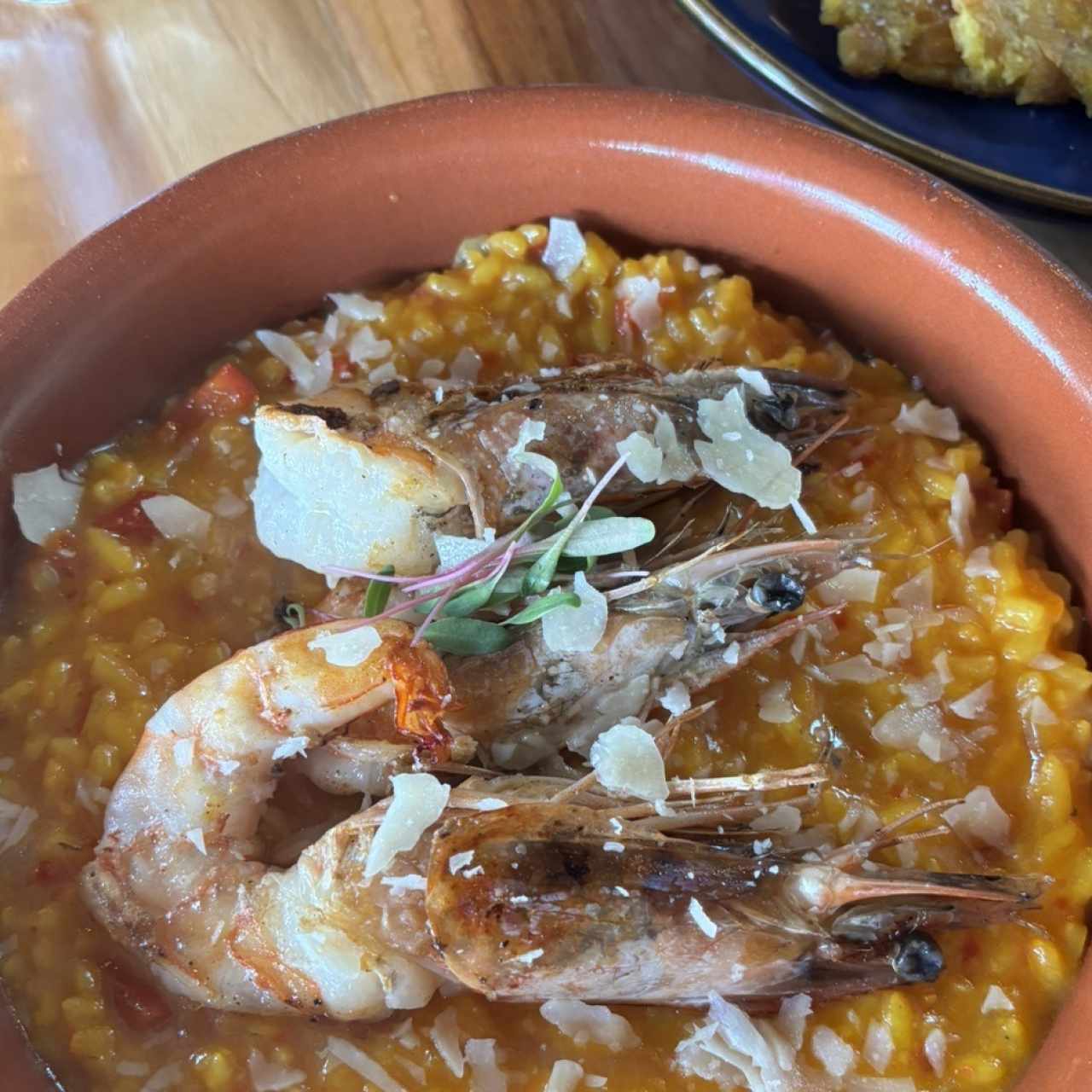 Risotto de Camarones