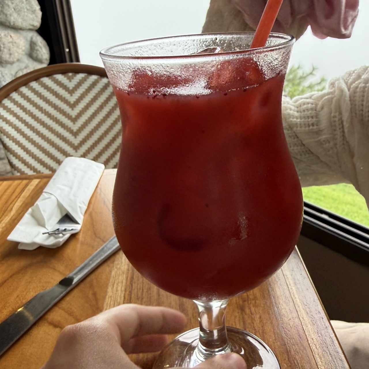 Jugo de fresa