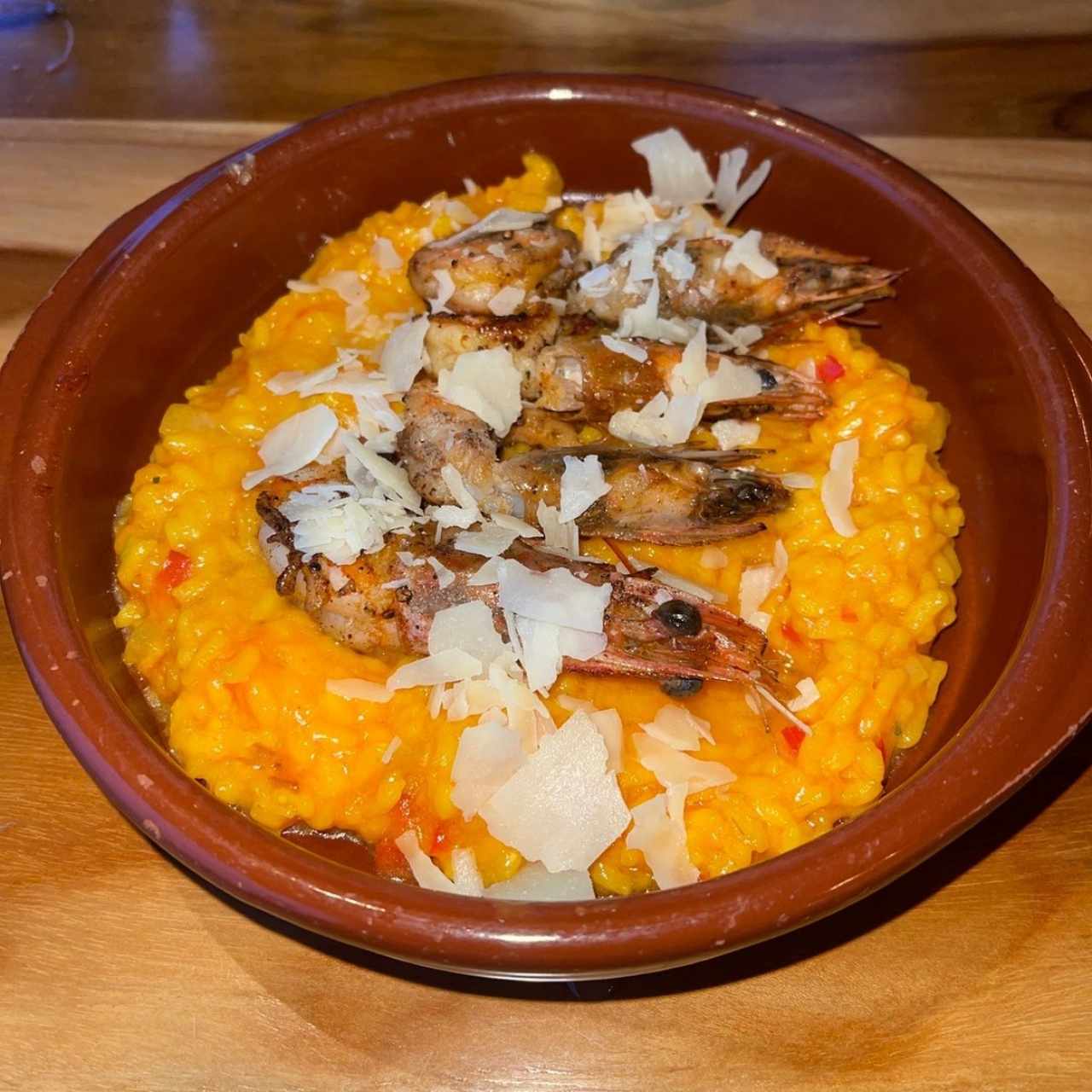 Risotto de Camarones