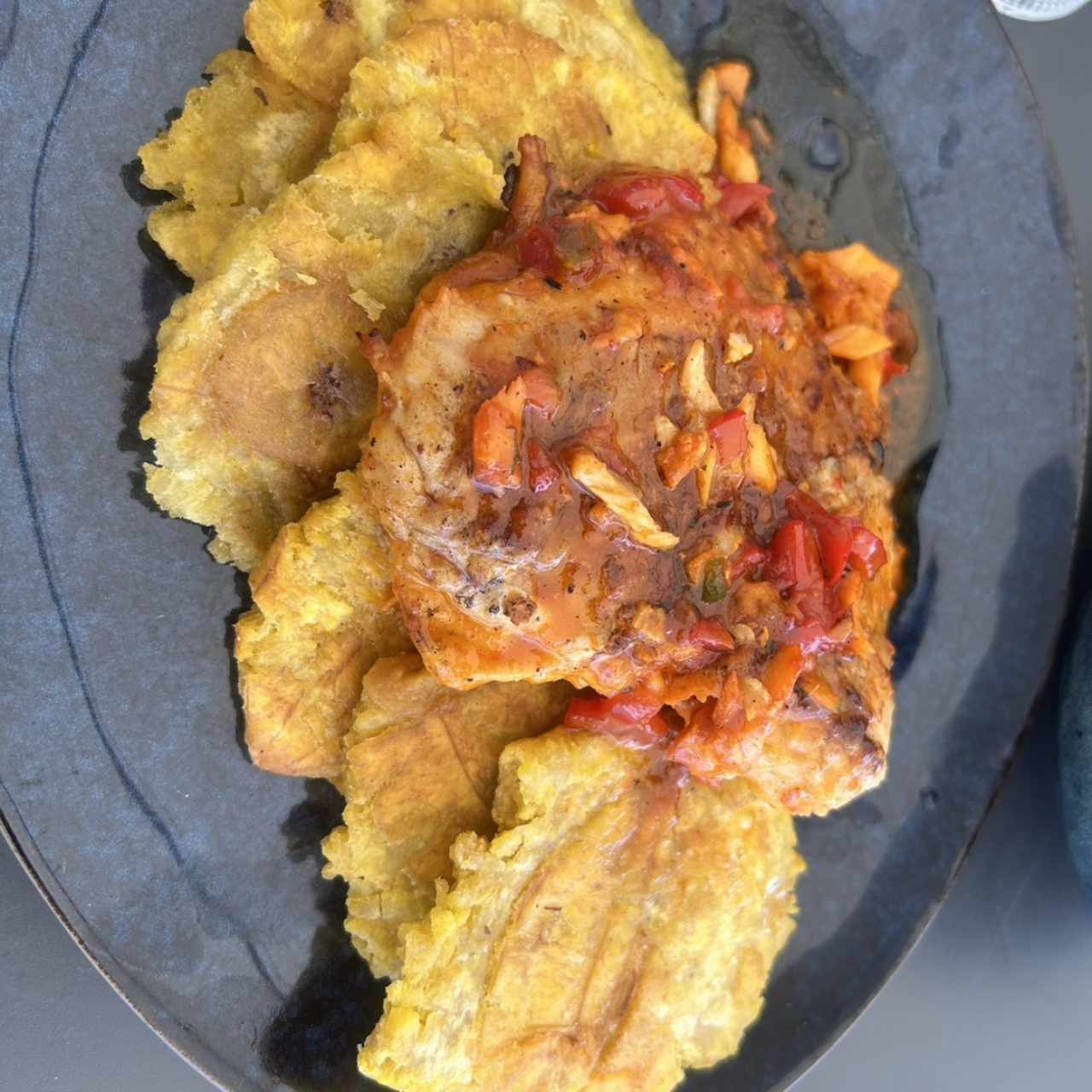 Corvina en salsa de coco