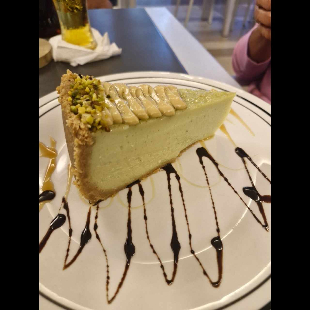 CHESSECAKE PISTACHO