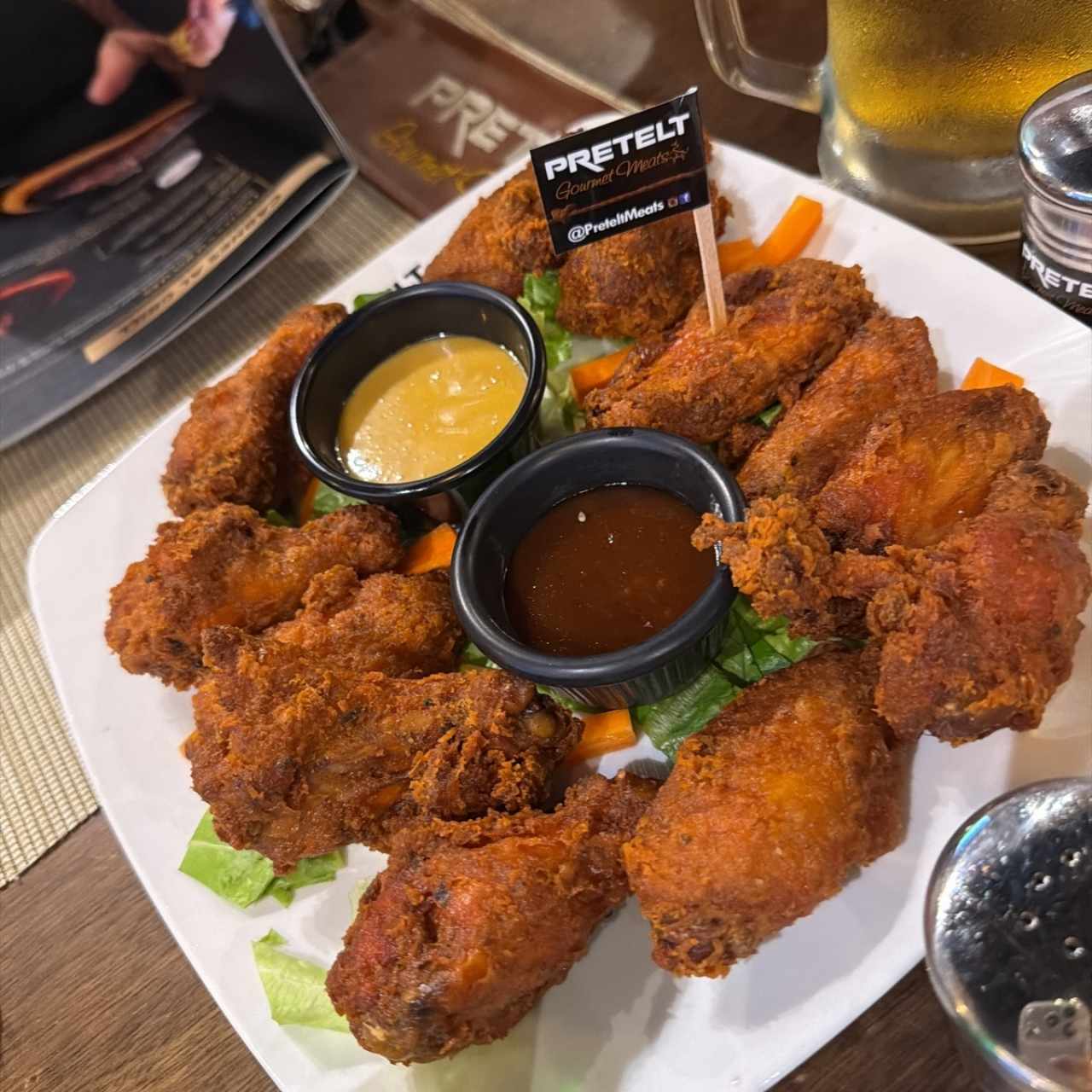 ENTRADAS - SHIKEN WINGS (Fritas)