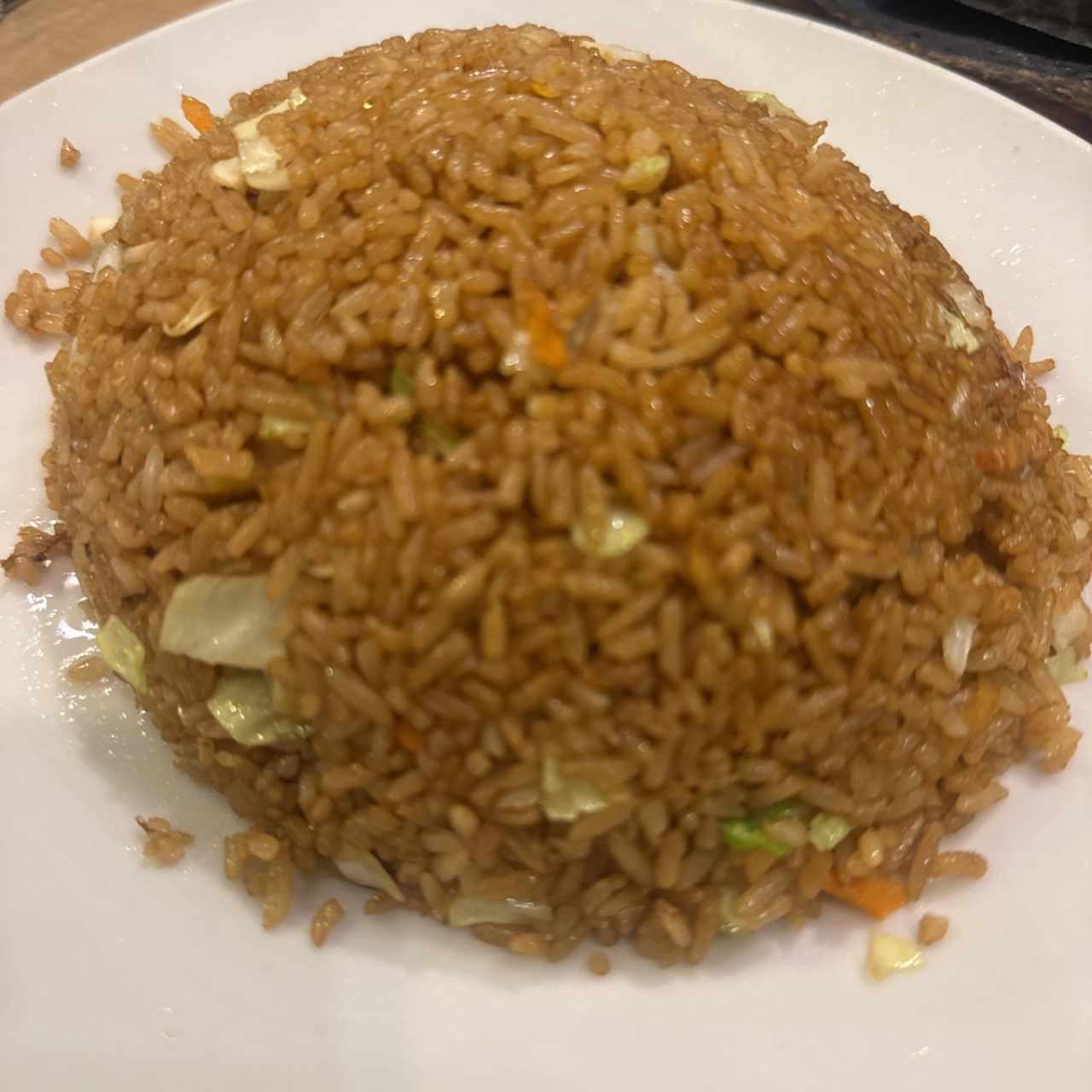 Arroz con vegetales 