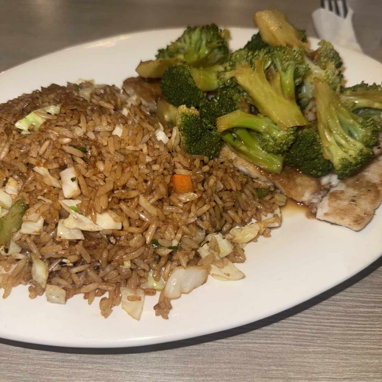 Corvina con Brócoli 