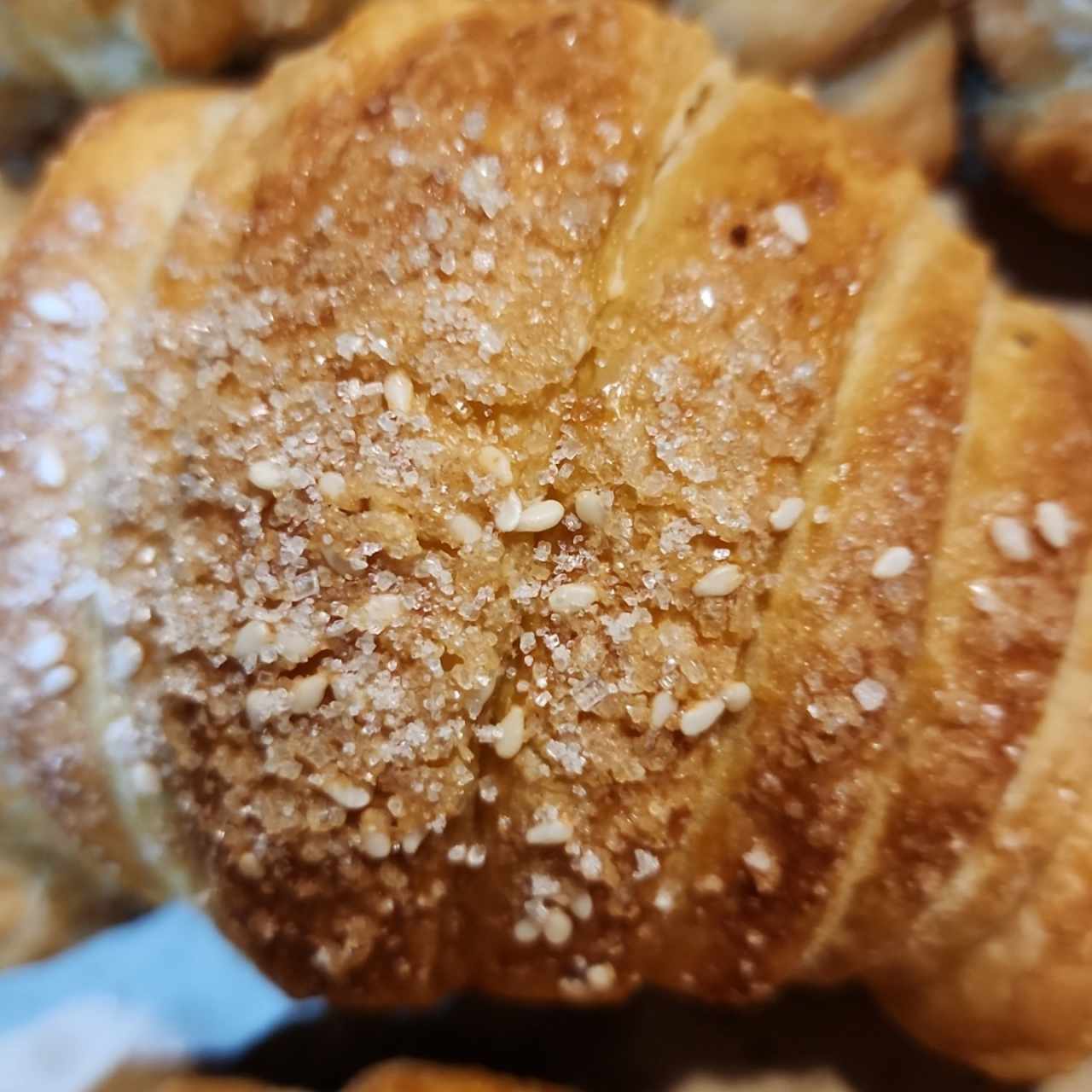 Croissant de dulce de leche 